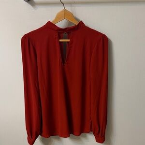 Forever 21 Rich Red Blouse